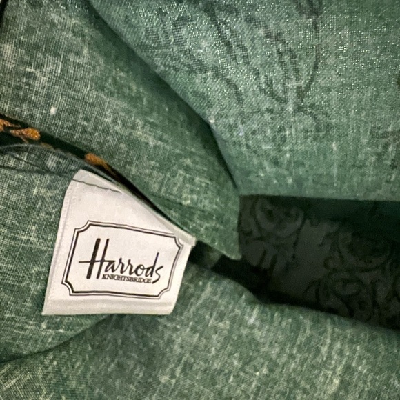 Final Sale!  Harrod’s Knightsbridge Waxed Mini Tote from London—NWOT! - Picture 3 of 6